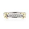 Image 1 : 14KT Two-Tone Gold 0.40 ctw Diamond Ring