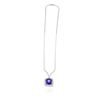 Image 1 : 18KT White Gold 12.86 ctw Tanzanite and Diamond Necklace