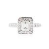 Image 1 : 14KT White Gold EGL USA Certified 1.36 ctw Diamond Ring