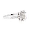 Image 2 : 14KT White Gold EGL USA Certified 1.36 ctw Diamond Ring