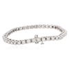 Image 2 : 14KT White Gold 3.61 ctw Diamond Tennis  Bracelet