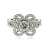 Image 1 : 18KT White Gold 2.08 ctw Brilliant Cut Diamond Ring