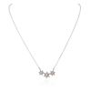 Image 2 : 14KT White Gold 0.60 ctw Diamond Pendant With Chain