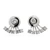 Image 1 : 14KT White Gold 0.60 ctw Diamond Earrings
