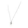 Image 3 : 18KT White Gold 1.37 ctw Diamond Pendant With Chain