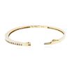 Image 3 : 14KT Yellow Gold 1.18 ctw Diamond Bangle