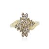 Image 1 : 14KT Yellow Gold 0.25 ctw Diamond Ring