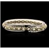 Image 2 : 14KT Yellow Gold 2.23 ctw Diamond Tennis Bracelet