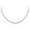 Image 3 : 14KT White Gold 5.30 ctw Diamond Necklace