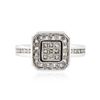 Image 1 : 14KT White Gold 0.75 ctw Diamond Ring
