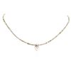 Image 1 : 14KT Yellow Gold 32.99 ctw Rough Diamond Necklace With Charm