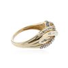Image 3 : 14KT Yellow Gold 0.25 ctw Diamond Ring