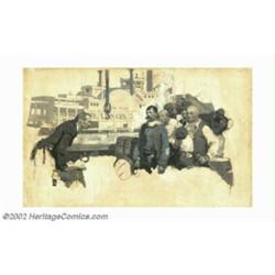 Dean Cornwell (1892-1960) Original Magazine Story Illustration (1927). Dean Cornwell was one of the.