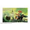 Image 1 : Douglass Crockwell (1904-1968) - Attributed - Original Illustration (1945-1950). Douglass Crockwell.