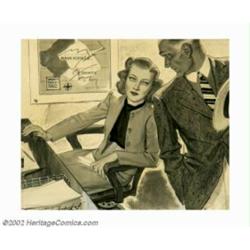Robert W. Crowther (1902-1978) Original Story Illustration (1938). Robert Crowther was a gifted illu