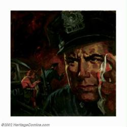 Howell Dodd - Original Story Illustration (1940-1950). Howell Dodd is known for painting great pulp-