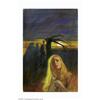 Image 1 : Jack Faragasso - Attributed - Original Paperback Cover Art (1970). Original gothic paperback cover p