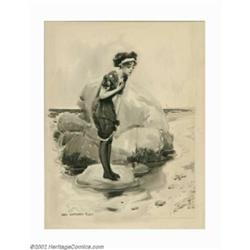 James Montgomery Flagg (1877-1960) Original Illustration (1900-1915). James Montgomery Flagg gave Am