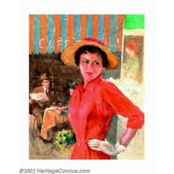 Pal Fried (1893-1976) Original Painting. Pal Fried was inspired at an early by the nude paintings ha