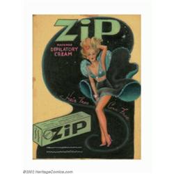Cardwell S. Higgins (1902-1983) Original Advertising Preliminary Painting (c.1930). Cardwell S. Higg