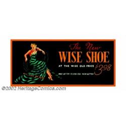 Cardwell S. Higgins (1902-1983) Original Advertising Painting (1925-1935). A superb example of a pin