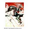 Image 1 : Bruce Minney - Original Illustration (1960-1970). This painting was published as a story illustratio