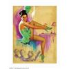 Image 1 : K. O. Munson - Original Pin-up Art (1940-1950). A unique pin-up image by K. O. Munson, with the four