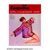 Image 4 : George Petty (1894-1975) Original Pin-up Calendar Art (1956). George Petty's enormously successful c
