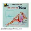 Image 5 : George Petty (1894-1975) Original Pin-up Calendar Art (1956). George Petty's enormously successful c