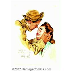 Rudy Pott - Original Illustration (1943). Rudy Pott illustrated for many of the national periodicals