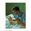 Image 1 : Arthur Sarnoff (1912-2000) Original Magazine Cover (1955-1960). This tender image appeared as a cove