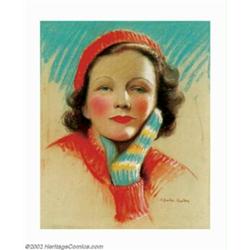 Charles Gates Sheldon (1889-1960) Original Magazine Cover Art (1925-1930). This lovely image of a yo