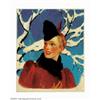 Image 1 : William Fulton Soare (1896-1940) Original Illustration (1930-1935). This lovely winter lass, expertl