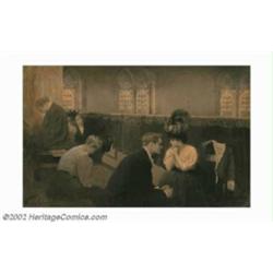 C. Clyde Squires (1883-1970) Original Magazine Illustration (1906). Clyde Squires was a consummate i