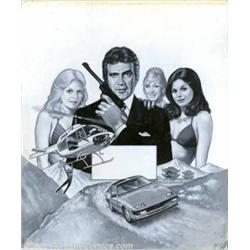 Greg Theakston - Original Magazine Cover Art (1984). Lee Majors, star of the popular series, The Fal