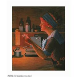 Albert W. Turton - Original Illustration (c.1915). A wonderful subject and great transitional period