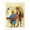 Image 1 : Raeburn Van Buren (1891-1987) Original Story Illustration (1925-1930?). This offering is a color wor