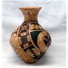 Image 2 : Mata Ortiz Polychrome Turkey Tail Jar by L G Rios