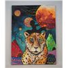 Image 1 : Original Acrylic ''Magic Leopard'' by Kills Thunder
