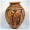 Image 2 : Large Mata Ortiz Polychrome Jar by Elfida Tena