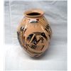 Image 2 : Mata Ortiz Polychrome Parrot Jar by Lupita S Ortiz