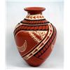 Image 2 : Mata Ortiz Polychrome Geometric Jar by B. Soto