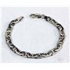 Image 2 : Italian Sterling Silver Link Bracelet