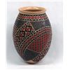 Image 1 : Mata Ortiz Polychrome Eye Dazzler Jar by T. Ortiz