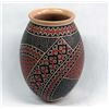 Image 2 : Mata Ortiz Polychrome Eye Dazzler Jar by T. Ortiz