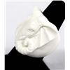 Image 2 : Carved Water Buffalo Bone Elephant Ring, Size 7