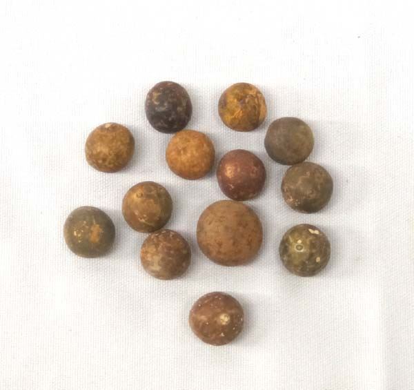 Rare Antique Clay Marbles