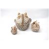 Image 1 : Vintage Zuni Pottery Spotted Owl Family