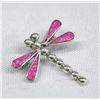 Image 2 : Zuni Silver Dragonfly Pin/Pendant by E. Edaachi