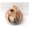 Image 2 : Mata Ortiz Polychrome Wedding Vase by Celia Cruz